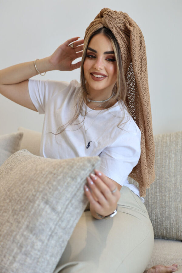 ⁦דגם אווה חום לונג⁩ – תמונה ⁦3⁩