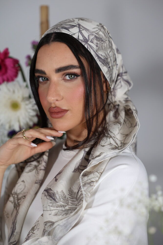 מטפחת מרובעת דגם גרייס