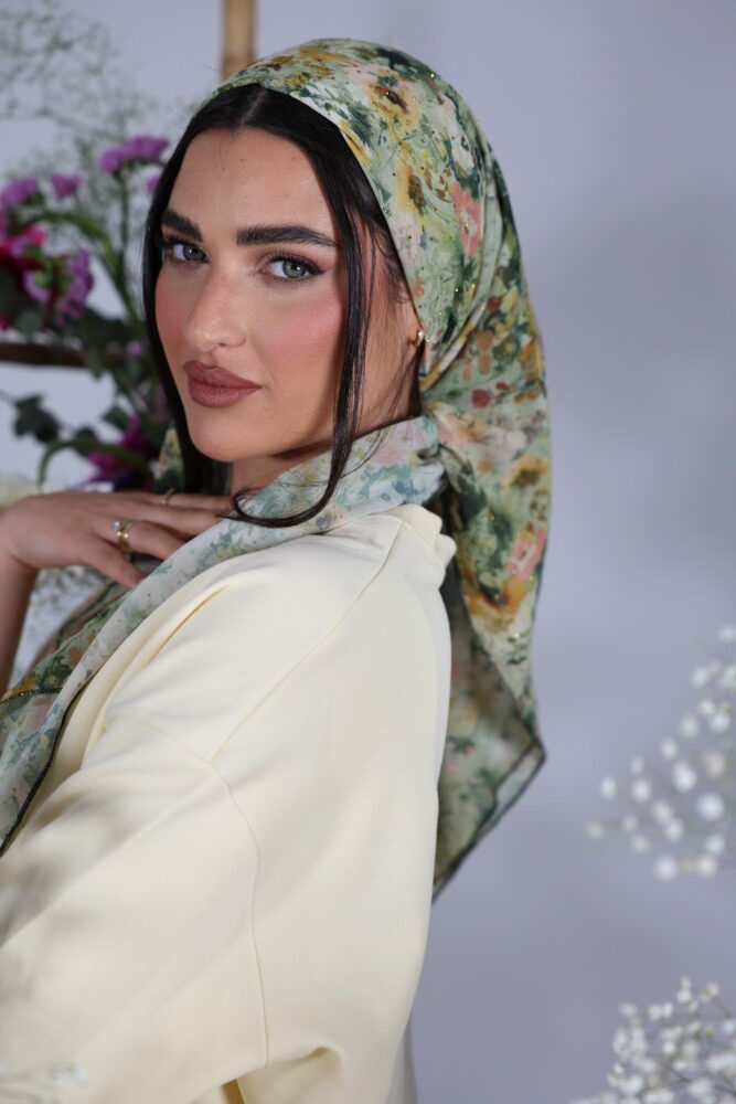 מטפחת מרובעת דגם ליאל